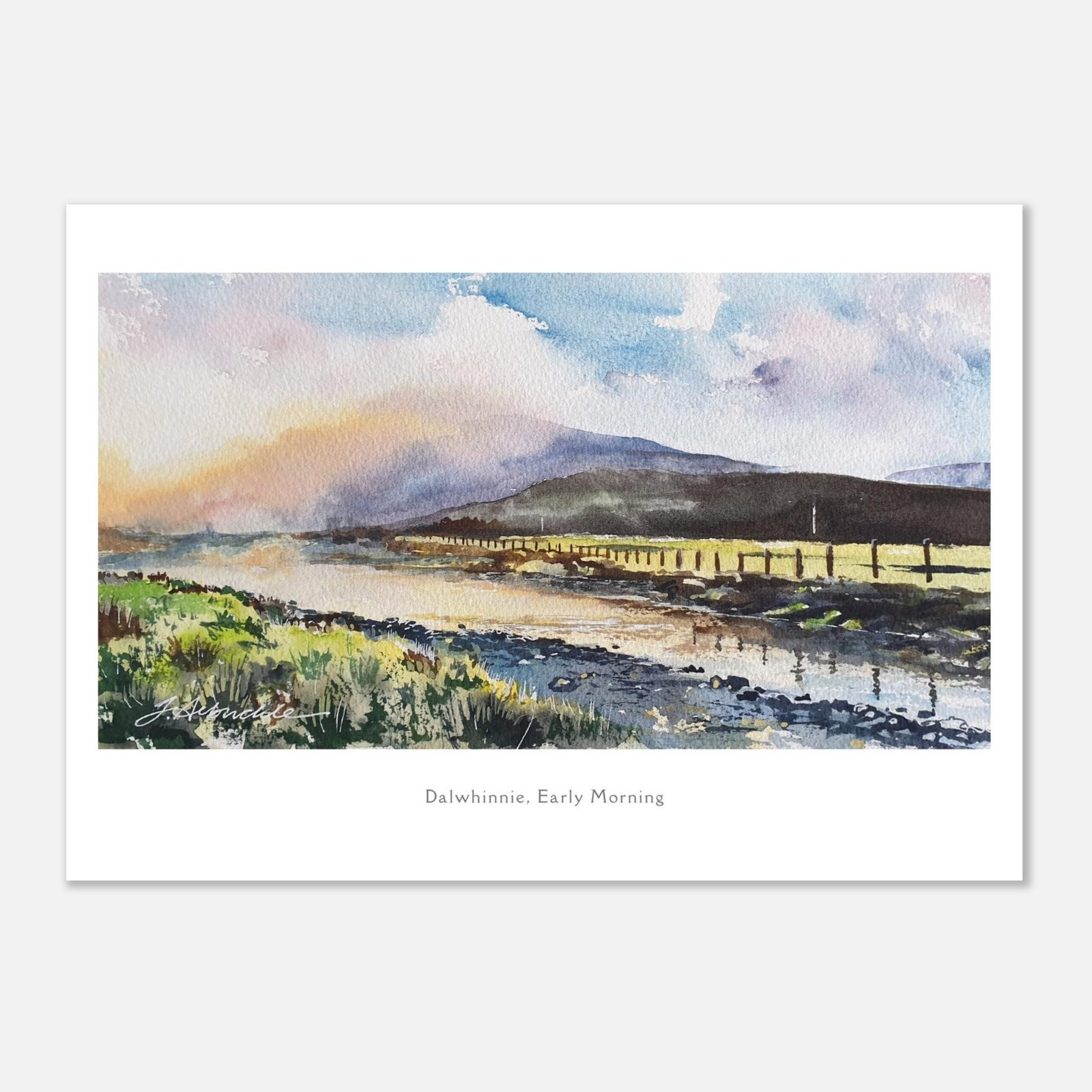 Dalwhinnie, Early Morning - Image 2