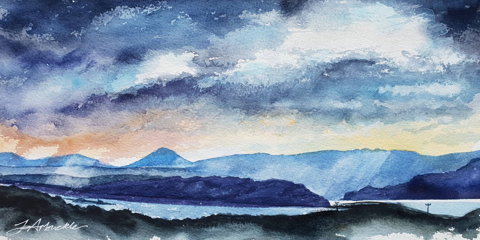 From the Road above Uig