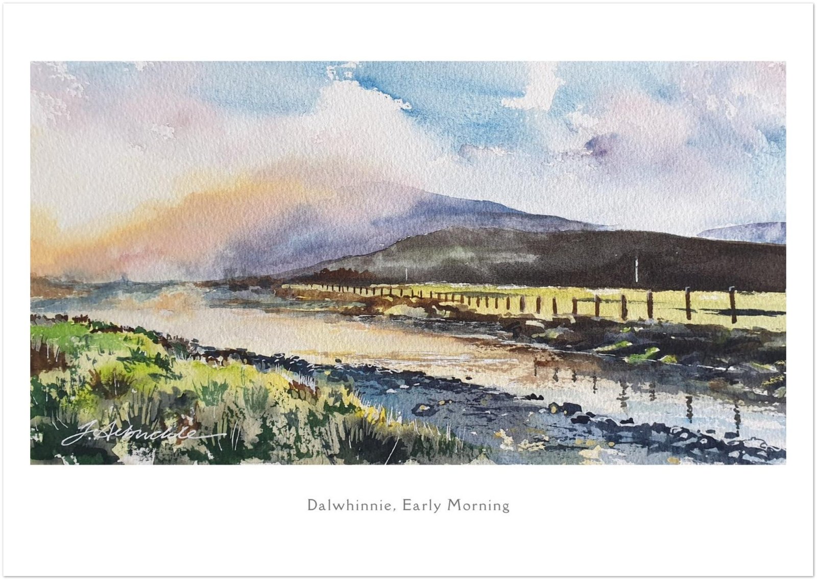 Dalwhinnie, Early Morning - Image 3